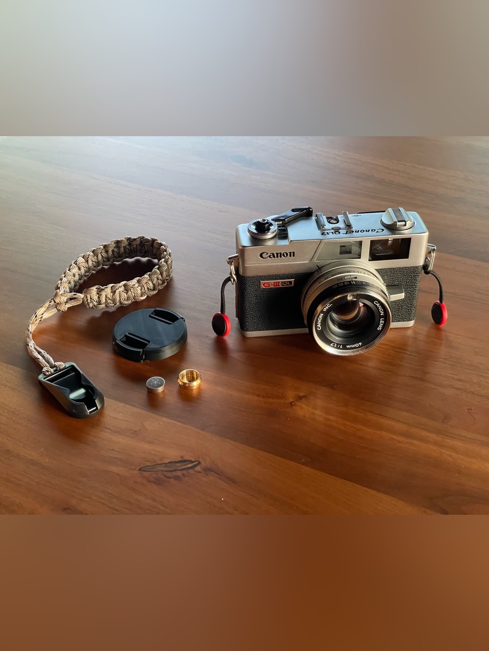 Canon Canonet QL17 G-III Film Camera — Meter Works, near mint condition